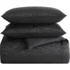 Vera Wang Illusion Comforter & Shams Set In Black