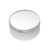 Vera Wang Infinity Keepsake Box Round 7.5" In White