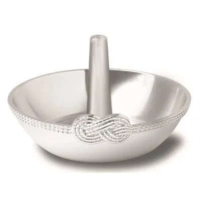 Vera Wang Infinity Ring Holder In Silver