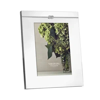 Vera Wang Infinity Single Picture Frame In Silver