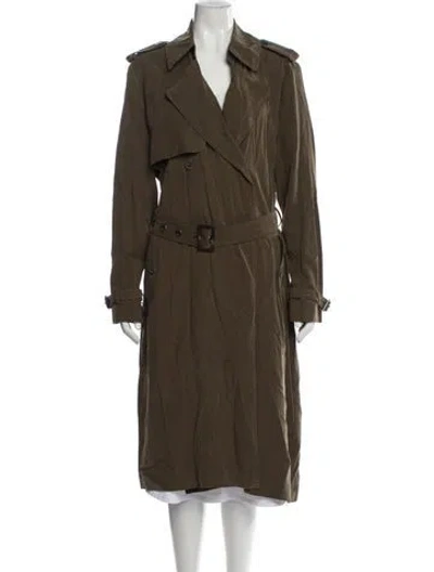 Pre-owned Vera Wang Jacket In Green