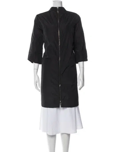 Pre-owned Vera Wang Jacket In Grey