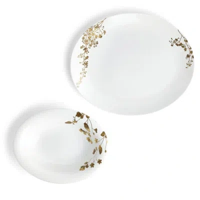 Vera Wang Jardin Serving Set In Multi