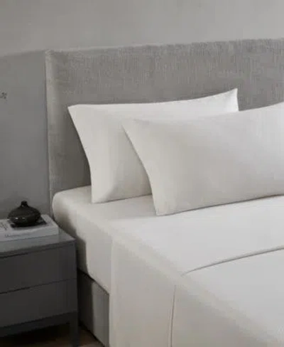Vera Wang Lace 800 Thread Count Cotton Blend Sateen Sheet Sets In Ivory