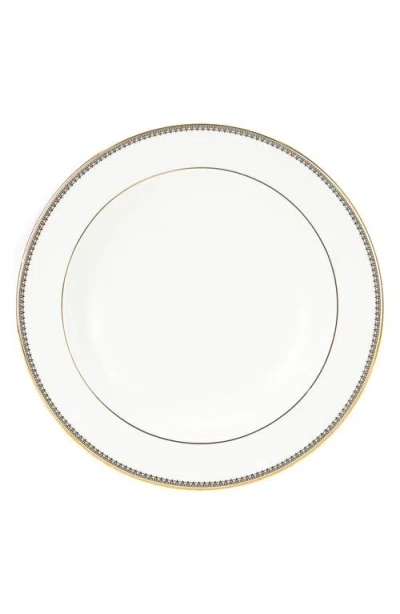 Vera Wang Lace Rim Soup Plate In White