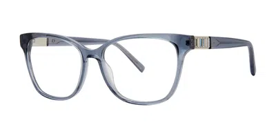 Vera Wang Lisanne Dove Shimmer Women's Glasses Blue Size 56 - Free Lenses - Blue Light Block Available