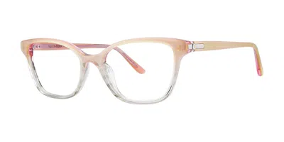 Vera Wang Lola Apricot Fade Occhiali Da Vista Rosa Per Uomo (solo Montatura)