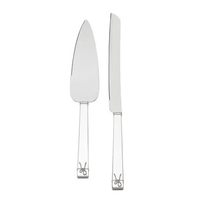 Vera Wang Love Knots2 Piece Cake / Pastry Server Set