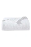Vera Wang Matelassé Cotton Jacquard Blanket In White