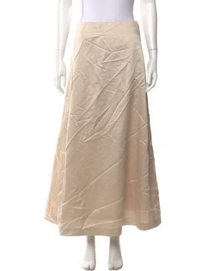 Pre-owned Vera Wang Midi Length Skirt In Neutral