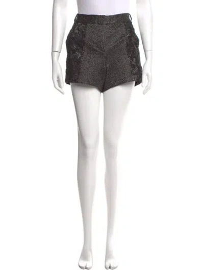 Pre-owned Vera Wang Mini Shorts In Black
