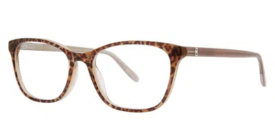 Vera Wang Miranda Cheetah Occhiali Da Vista Tartarugatishell Per Uomo (solo Montatura) In Brown