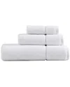 Vera Wang Modern Lux Terry 3pc Towel Set In White