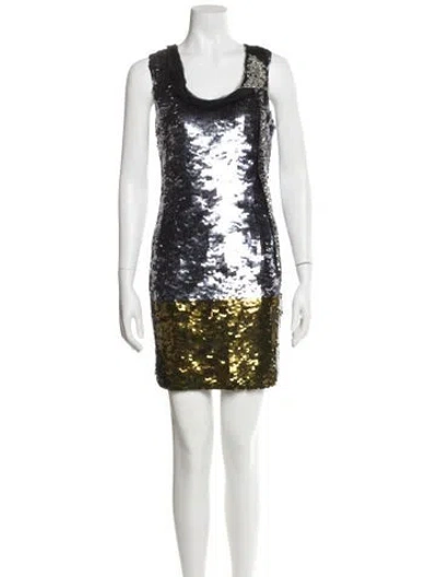 Pre-owned Vera Wang Nylon Mini Dress