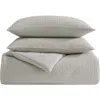 Vera Wang Puckered Comforter Set In Silver Leaf