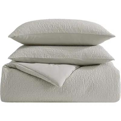 VERA WANG VERA WANG PUCKERED DUVET SET