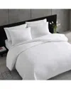 Vera Wang Puckered Texture Comforter Bedding Set In White