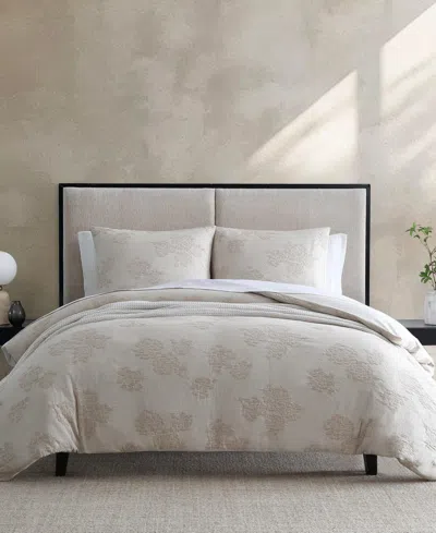 Vera Wang Roses Cotton Jacquard 3-pc. Comforter Set, Queen