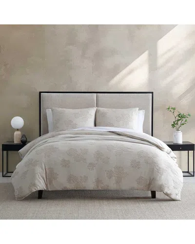 Vera Wang Roses Jacquard Comforter Set In White