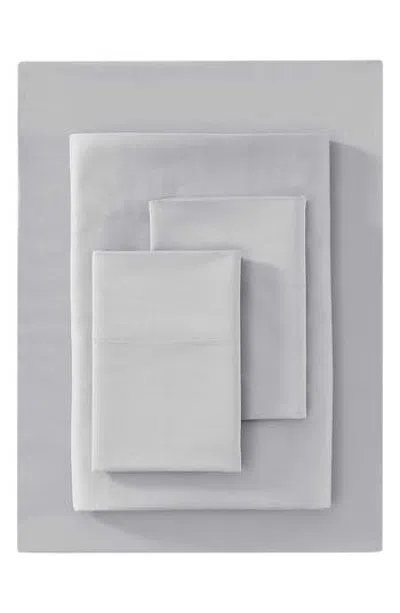 Vera Wang Sateen 1,000 Thread Count Queen Sheet Set In Gray
