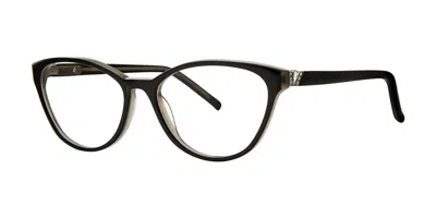 Vera Wang Scarlett Lunar Pearl Women's Glasses Black Size 53 - Free Lenses - Blue Light Block Available In Green