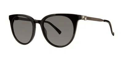 Vera Wang Shamari Black Women's Sunglasses Black Size 51