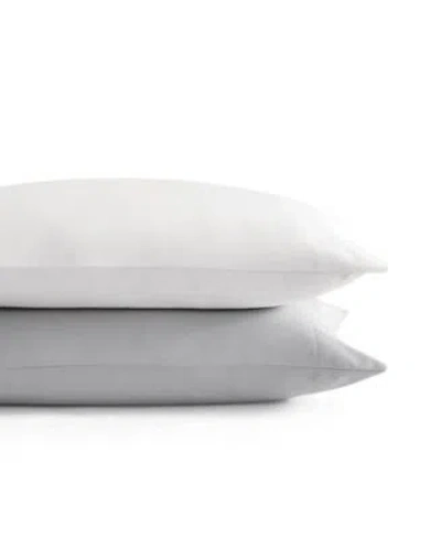 Vera Wang Solid 1000 Thread Count Sateen Sheet Set In Rain Blue