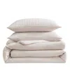 Vera Wang Solid Chenille 3 Piece Comforter Set, Queen In Neutral
