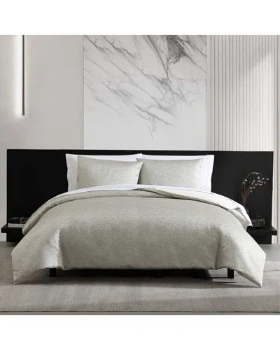 Vera Wang Speckled Satin Weave Jacquard Duvet Cover Set