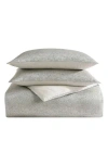 Vera Wang Speckled Stain Weave Comforter Set In Taupe
