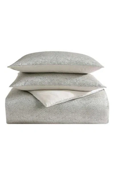 Vera Wang Speckled Stain Weave Comforter Set In Taupe