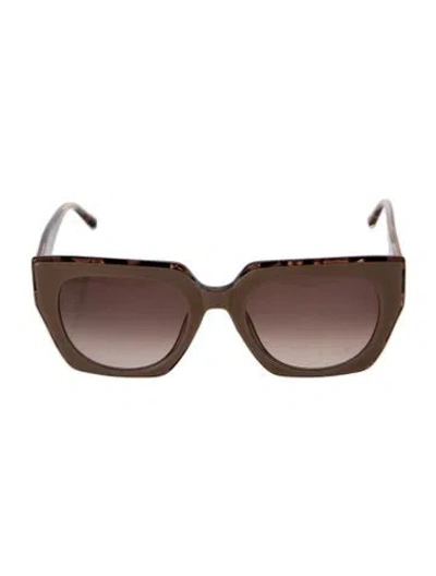 Pre-owned Vera Wang Square Gradient Sunglasses