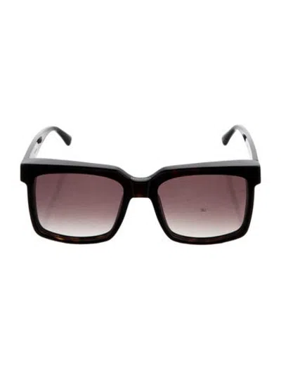 Pre-owned Vera Wang Square Gradient Sunglasses In Brown