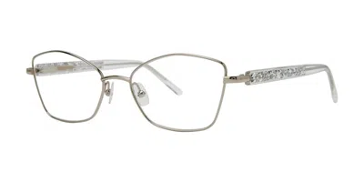 Vera Wang Starla Women's Glasses, Silver, Size 53