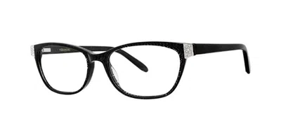 Vera Wang Starling Neri Shimmer Occhiali Da Vista Neri Per Donna (solo Montatura) In Black