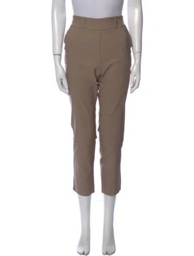 Pre-owned Vera Wang Straight Leg Pants In Neutral