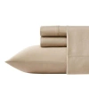 Vera Wang Tri Blend Solid Sheet Set In Grey