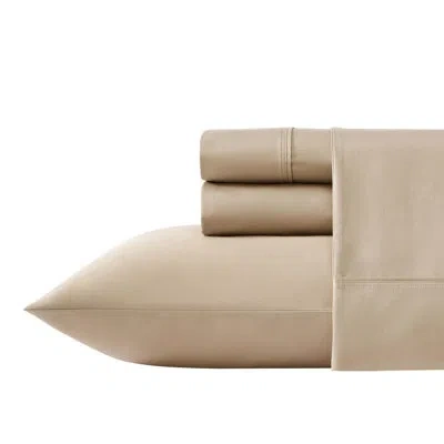 Vera Wang Tri Blend Solid Sheet Set In Grey