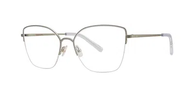 Vera Wang V556 Argentati Occhiali Da Vista Argentati Per Donna (solo Montatura) In Silver