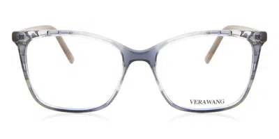 Vera Wang V582 Iris Haze Occhiali Da Vista Purple Per Donna (solo Montatura) In Yellow