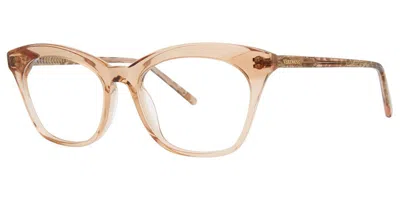 Vera Wang V588 Amber Occhiali Da Vista Marroni Per Donna (solo Montatura) In Brown