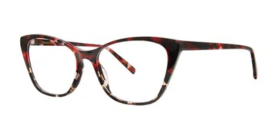 Vera Wang V589 Men's Glasses, Tortoiseshell, Size 54 In Red