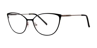 Vera Wang V595 Women's Glasses, Black, Size 53