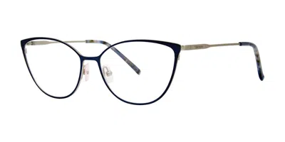 Vera Wang V595 Women's Glasses, Blue, Size 53