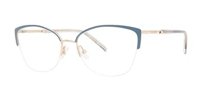 Vera Wang V597 Men's Glasses, Blue, Size 53