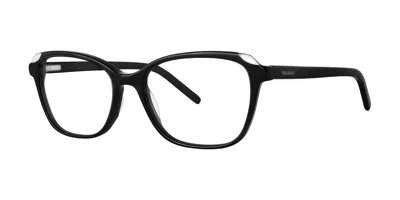 Vera Wang V599 Women's Glasses, Black, Size 50