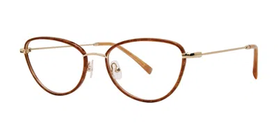 Vera Wang V700 Women's Glasses, Brown, Size 52