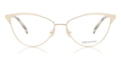 Vera Wang V703 Women's Glasses, Gold, Size 53