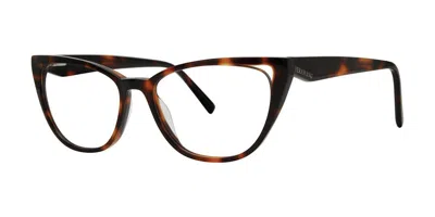 Vera Wang V707 Women's Glasses, Tortoiseshell, Size 53 In Brown