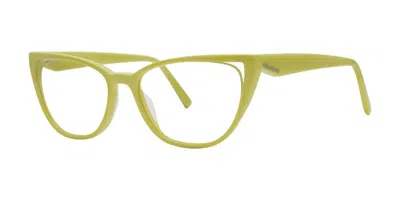 Vera Wang V707 Women's Glasses, Yellow, Size 53